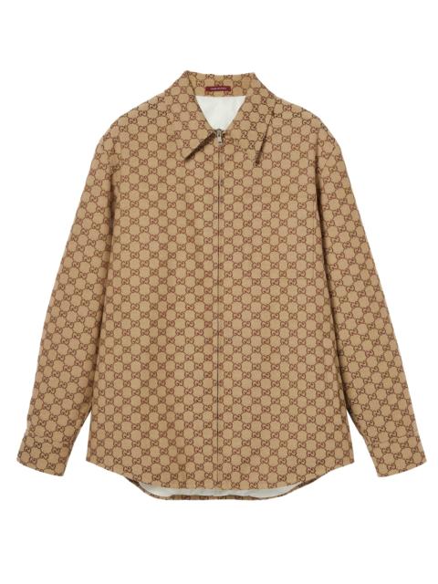 GUCCI Gucci Men Gg Canvas Overshirt