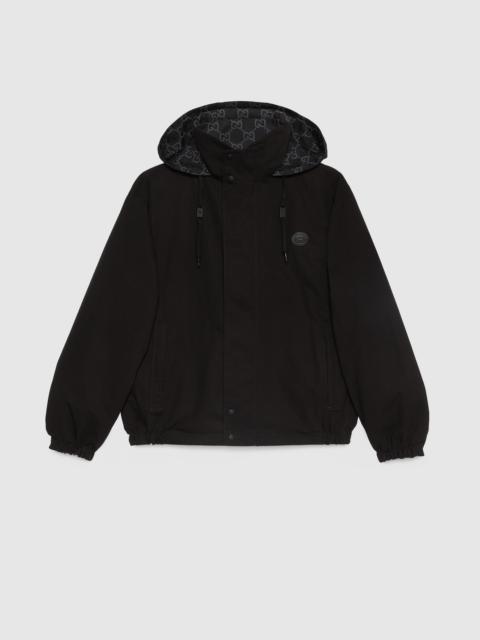 GUCCI Reversible GG ripstop nylon jacket
