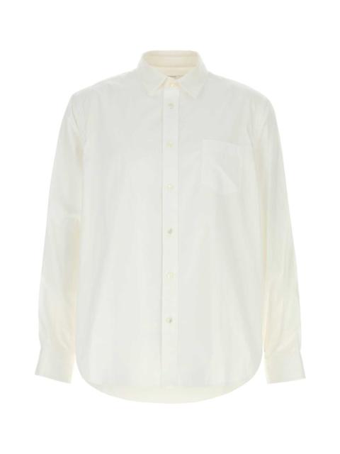 sacai Sacai Men White Poplin And Oxford Shirt