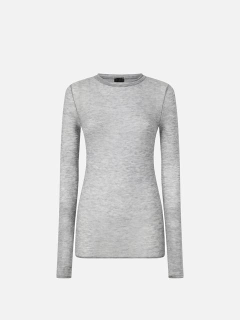 PINKO CREW-NECK SWEATER WITH SEQUINS
