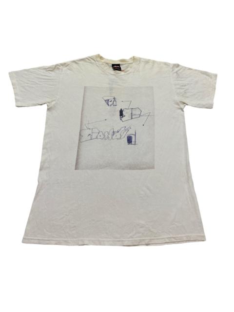 Other Designers Vintage - Vintage Stussy X Dondi White Tshirt 1961-1998 Distressed
