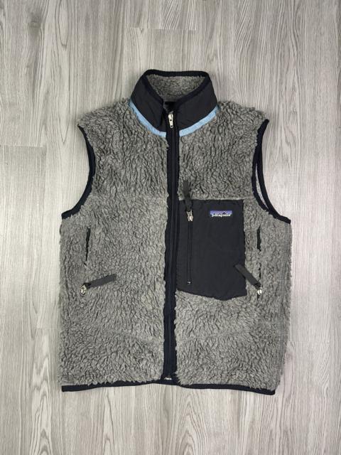 Other Designers Patagonia × Vintage - Vintage Retro Patagonia Sherpa Fleece vest for 10year kids