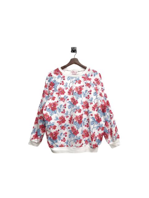 Other Designers Vintage 90s Rhapsody by Glazier Fullprint Sweatshirt