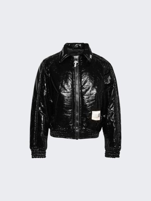 Enamel Puffer Jacket Black