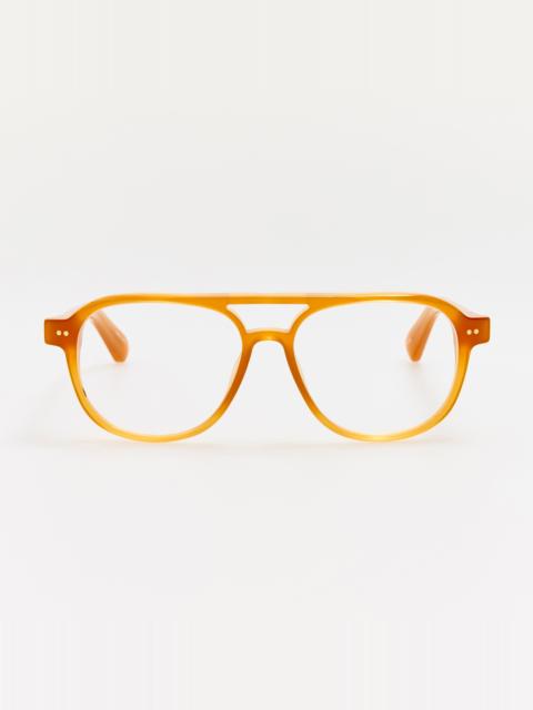 LINDA FARROW Altu Optical in Caramel