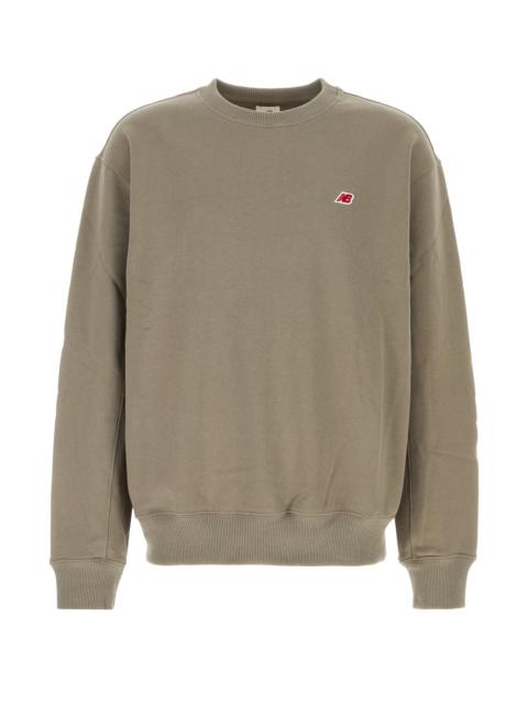 New Balance Khaki cotton sweatshirt