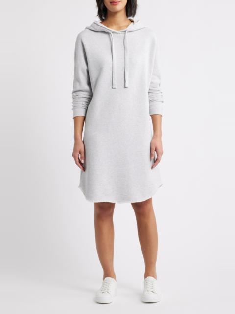 Frank & Eileen Frank & Eileen Mini James Hooded Sweater Dress in Gray Melange at Nordstrom