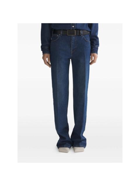 MUGLER Mugler Blue Trousers - Straight Trousers Women