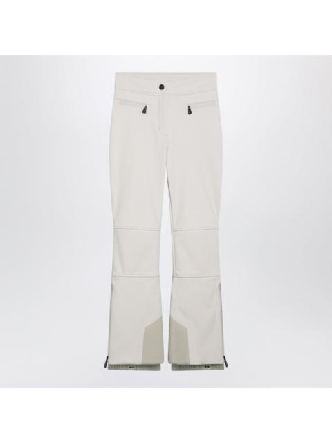 Moncler Grenoble Moncler Grenoble Ivory Ski Trousers In Technical Fabric Women