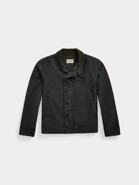 RRL by Ralph Lauren Corduroy-Collar Cotton Deck Jacket