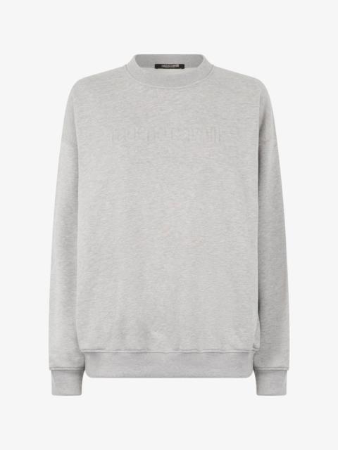 Roberto Cavalli Sweatshirt With Stand-Up Collar