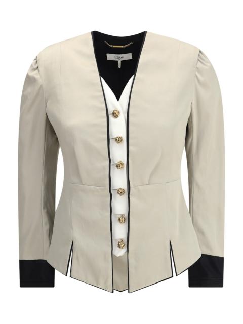 Chloé Tailored Silk Jacket