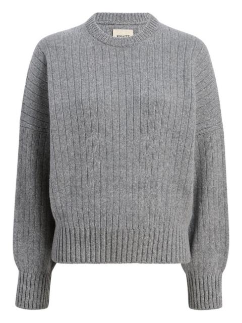 KHAITE ribbed sweater