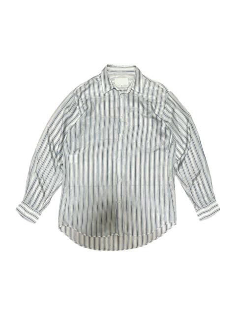 Maison Margiela SS20 Maison Margiela see through striped button ups shirt