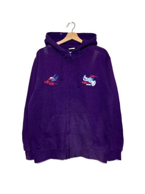 Other Designers Japanese Brand - Sukajan Style Sunfaded Purple Pullover Hoodies