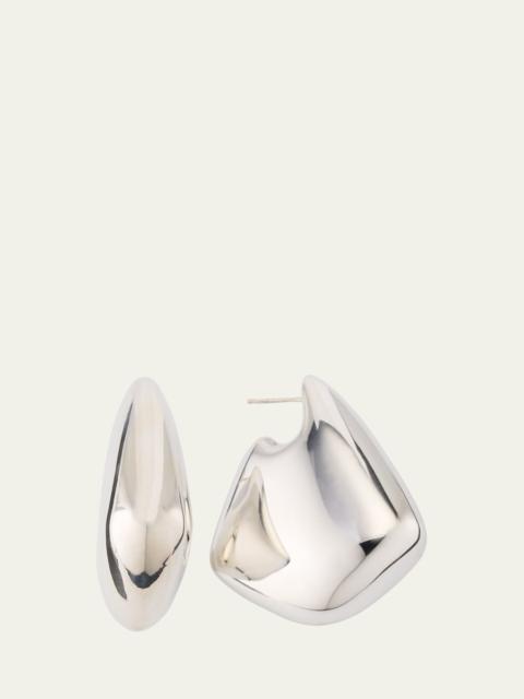 Bottega Veneta Large Fin Earrings