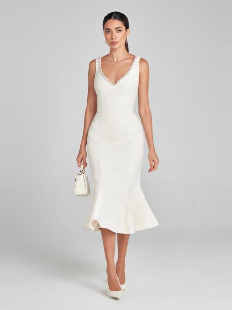 NADINE MERABI Penelope Ivory Dress