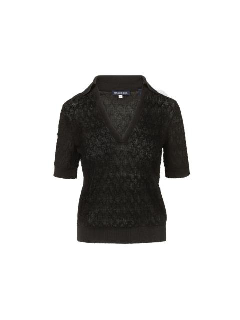 VERONICA BEARD ISSA KNIT POLO