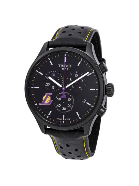 Tissot - Tissot NBA Teams Special Los Angeles Lakers Chronograph Black Dial Men's Watch T116.617.36.051.03