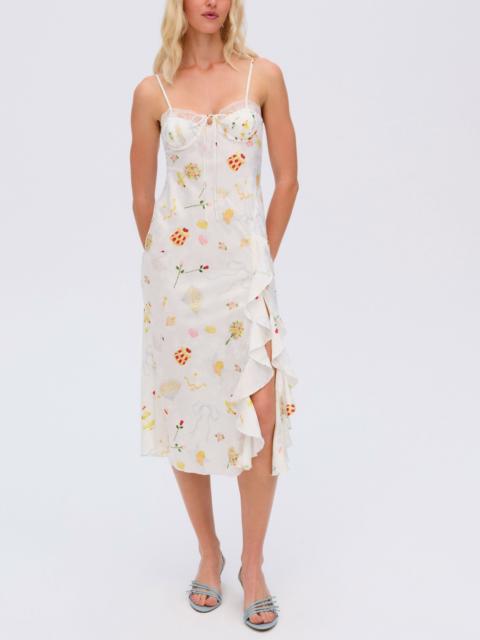 For Love & Lemons Chania Midi Dress