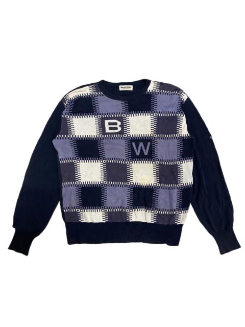 Other Designers Vintage - Steals‼️Vintage Black&White Sportwear Knitwear