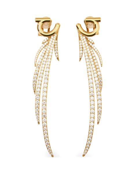 FERRAGAMO Ferragamo Earrings With Crystals
