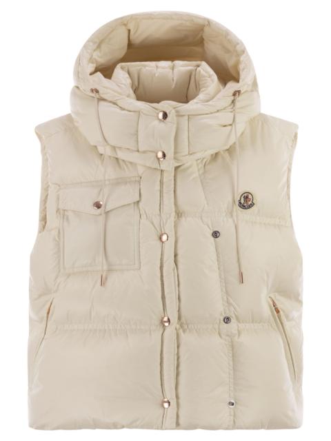 Moncler Moncler Women Pario - Padded Vest With Hood