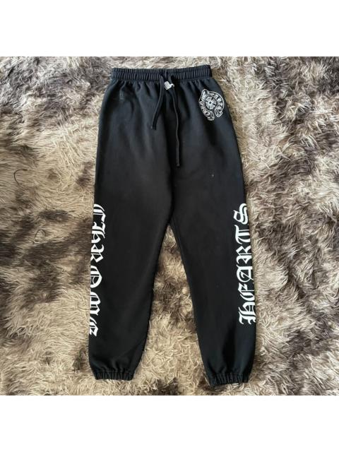 Chrome Hearts Chrome Hearts All Over Monogram Horseshoe Logo Sweatpants 'Black'
