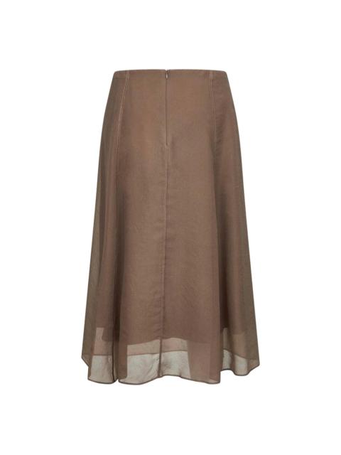 Brunello Cucinelli Brunello Cucinelli Brown Skirts Women
