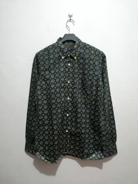 Comme Des Garçons Japanese Pattern L/S Shirt