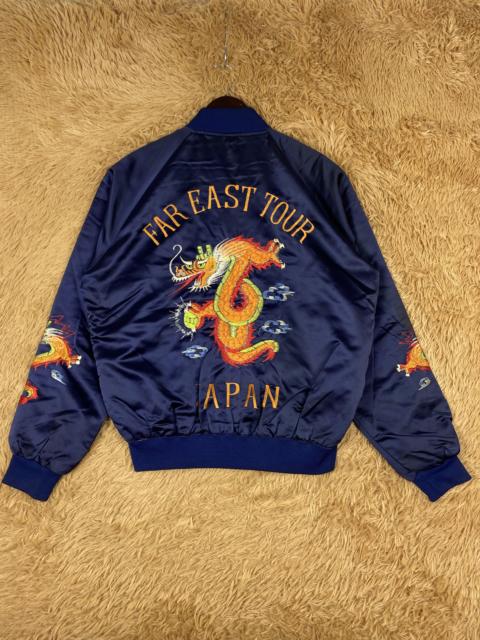 Other Designers Japanese Brand - Vintage Sukajan Dragon Pattern Jacket DJ0963