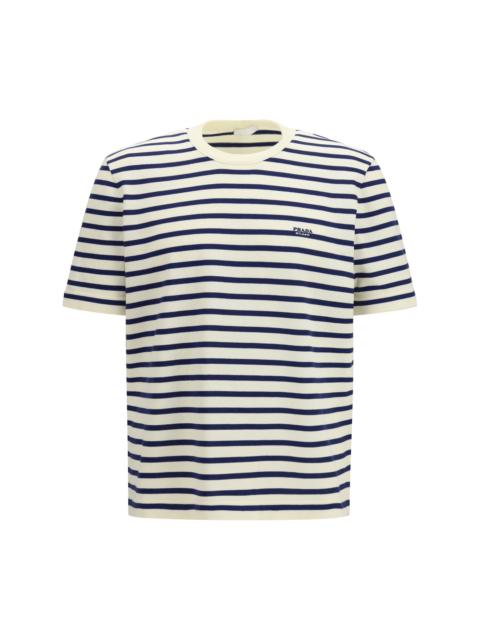 Prada Prada Short-sleeve Cotton Sweater