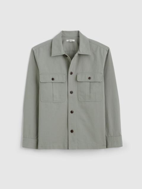 Madewell Overshirt in Uniform Twill