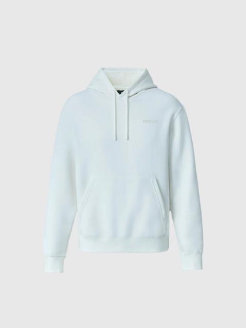 MACKAGE KOLTON Double-Face Jersey Logo Hoodie
