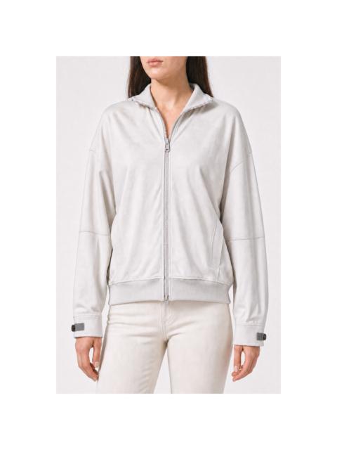 Brunello Cucinelli Brunello Cucinelli Women'S Athletic Style Zip Up Fashion Sweater Nwt