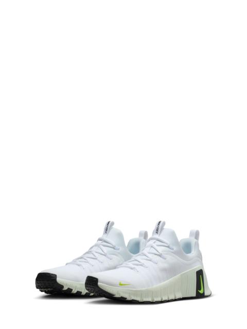 Nike Nike Free Metcon 6 Training Shoe in 111 White/cyber at Nordstrom