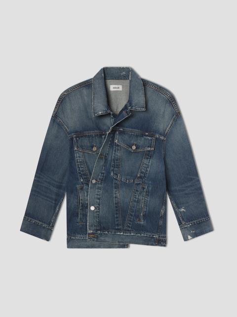 AGOLDE REWORKED WAYNE JACKET IN ILLUMINATE