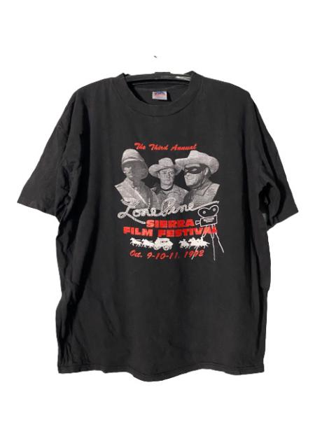 Other Designers Vintage - 🔥RARE🔥VTG The Lone Ranger Movie Shirt Sierra Film Festival