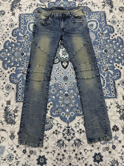 Other Designers Beauty Beast - Biker Pants In The Attic Biker Tapered Similar to Balmain