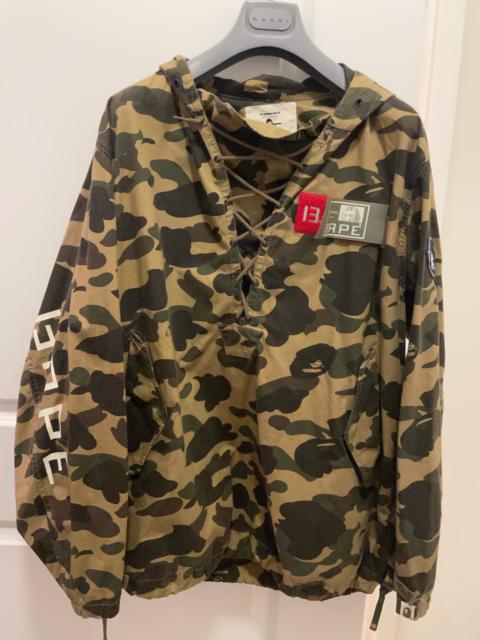 A BATHING APE® FW14 1st Camo Tie-Up Anorak