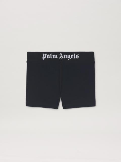 Palm Angels Sport shorts with logo band