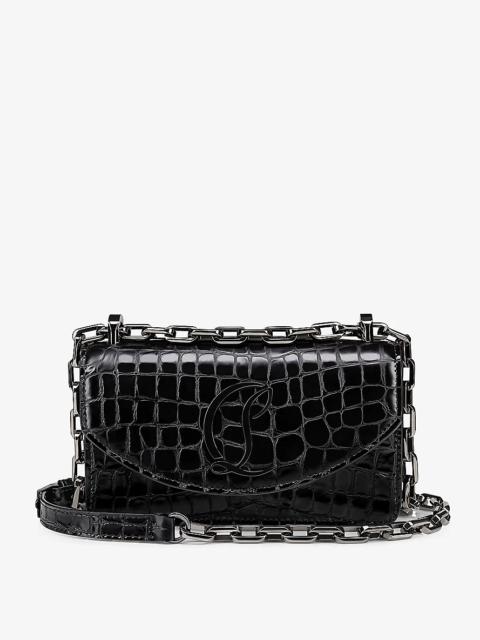 Loubi54 leather clutch bag