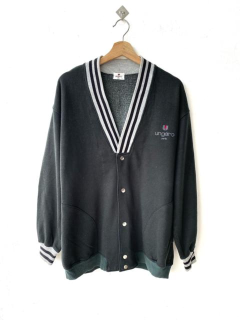 Other Designers Rare Vintage Ungaro Paris Embroidered Button Down Cardigan