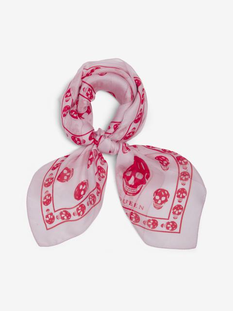 Alexander McQueen Classic Skull Foulard