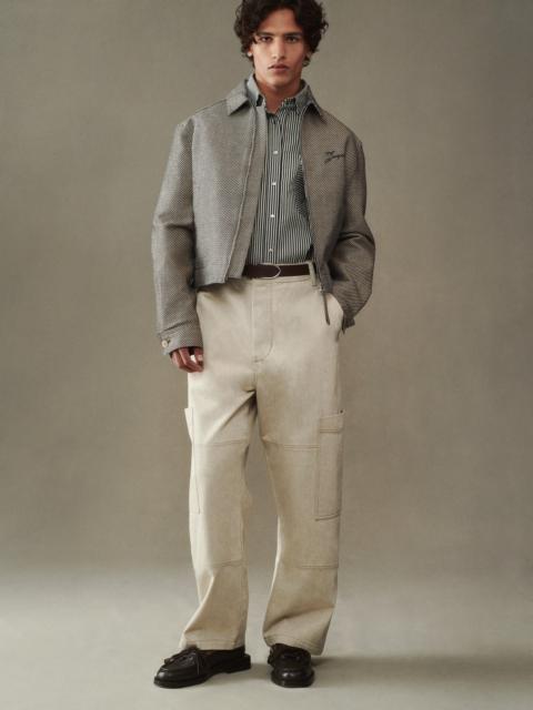 JACQUEMUS The Carré de-Nîmes denim cargo pants