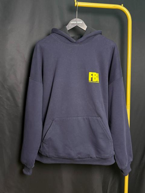 BALENCIAGA Balenciaga FBI Year Of Tiger Hooded Reversible Hoodie
