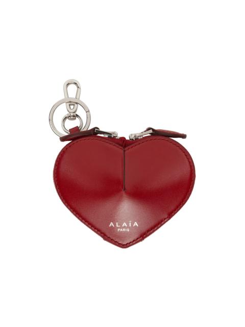 Alaïa Red Mini 'Le Cœur' Coin Pouch