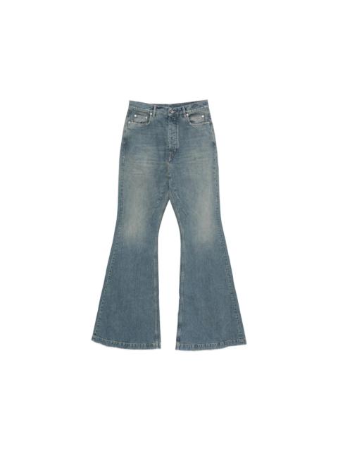 Rick Owens DRKSHDW Rick Owens Drkshdw Blue Denim - Bootcut Jeans Men