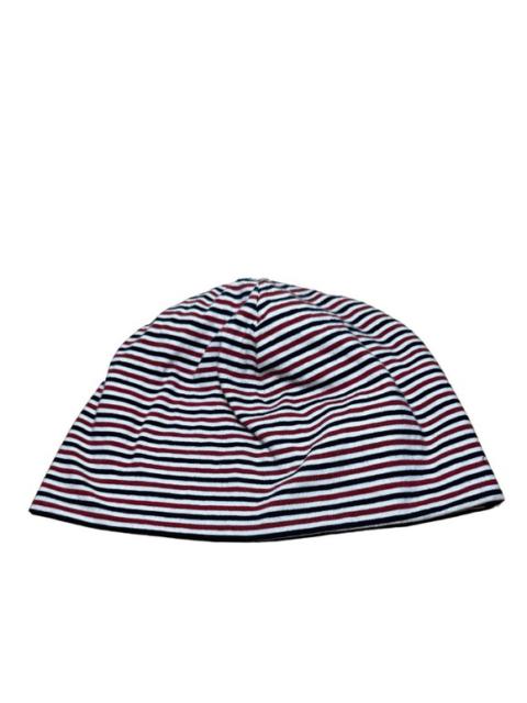 Other Designers Engineered Garments Beanie Cap 100% Cotton Jersey Stripe Multicolor Large NWT
