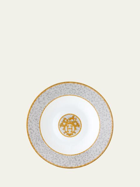 Hermès Mosaique Au 24 Gold Soup Plate